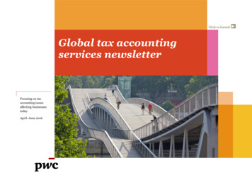 PwC Income Tax Accounting And Reporting Developments