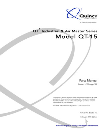 QTQTQT Industrial & Air Master Series Model QT-15-15-15