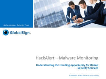 Authentication. Security. Trust. - Globalsign 