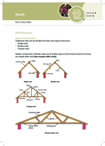 Roof Structures - UnitCare
