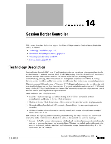 Session Border Controller - Cisco