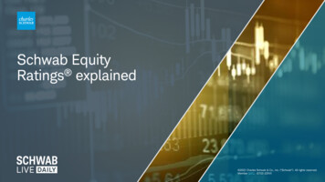 Schwab Equity Ratings Explained