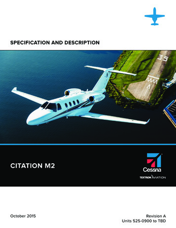 CITATION M2 - Africair, Inc.