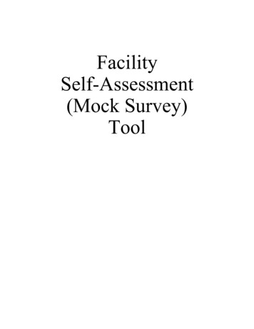Facility Self-Assessment (Mock Survey) Tool - Nursing Home Help