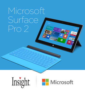 Microsoft Surface Pro 2 - Insight