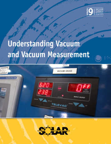 Understanding Vacuum And Vacuum Measurement - Solar Manufacturing
