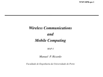 Wireless Communications And Mobile Computing