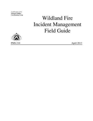 Wildland Fire Incident Management Field Guide - Morelos