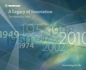 The Medtronic Story 1949 1957 2010 1987 1974 2002