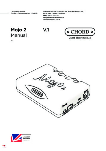 Mojo 2 V.1 Manual - M.manuals.plus
