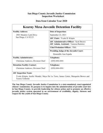 Kearny Mesa Juvenile Detention Facility