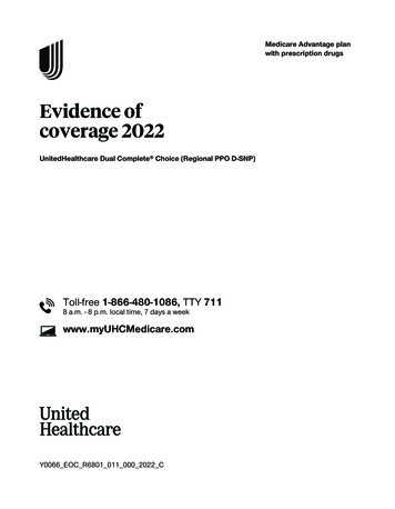 Evidence Of Coverage 2022