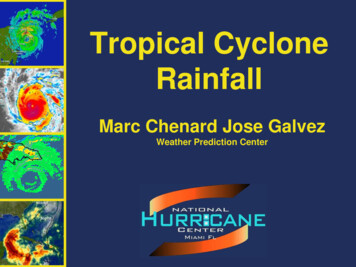 Tropical Cyclone Rainfall