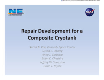 Repair Development For A Composite Cryotank - CORE