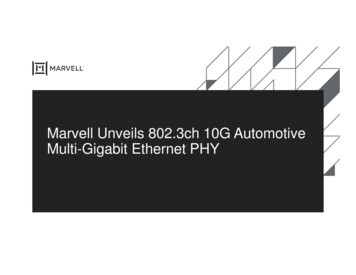 Marvell Unveils 802.3ch 10G Automotive Multi-Gigabit Ethernet PHY