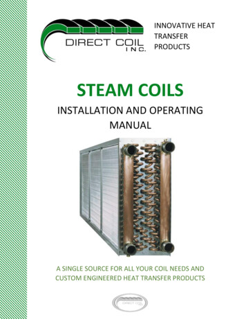 STEAM COILS - Direct Coil