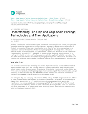 Understanding Flip-Chip And Chip-Scale Package Technologies And Their .