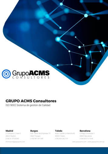 GRUPO ACMS Consultores