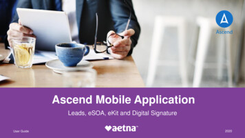 Ascend Mobile Application - Senior Marketing
