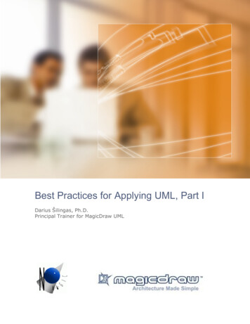 Best Practices For Applying UML, Part I - 3DS