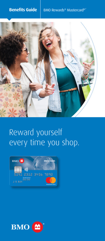 Reward Yourself Every Time You Shop. - BMO