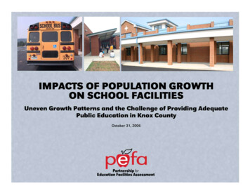 Impacts Of Population Growth On School Facilities - Knoxplanning 