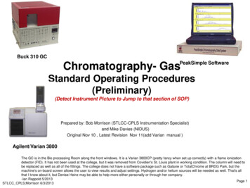 Buck 310 GC Chromatography- Gas PeakSimple Software