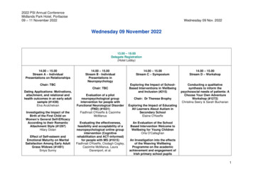 Wednesday 09 November 2022 - Psychologicalsociety.ie