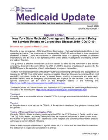  ATE Of Health Medicaid Update - Wnylc 