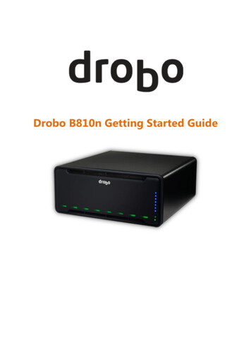Drobo 5C Getting Started Guide