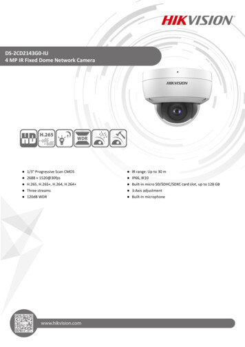 DS-2CD2143G0-IU 4 MP IR Fixed Dome Network Camera - 4Gon