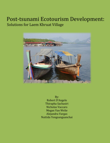 Ecotourism Development Project - Worcester Polytechnic Institute