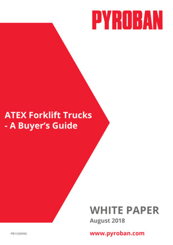 ATEX Forklift Trucks - A Buyer's Guide - Pyroban