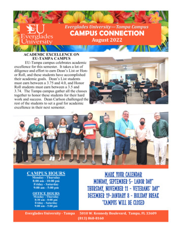 CAMPUS CONNECTION - Everglades University