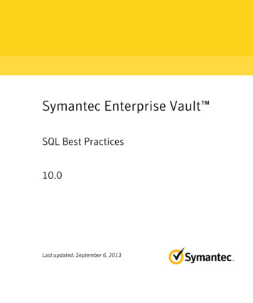 Symantec Enterprise Vault - Veritas