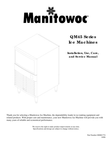 QM45 Series Ice Machines