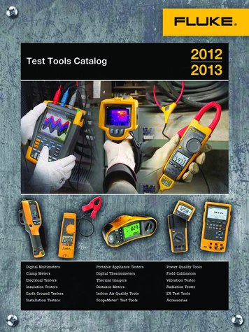 2012 Test Tools Catalog 2013 - Eselo.lv