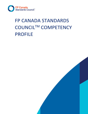 FP Standards Council Competency Profile