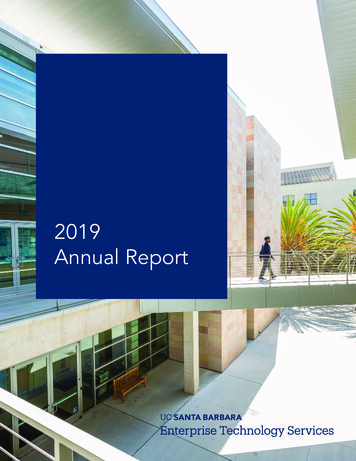 2019 Annual Report - Cio.ucsb.edu