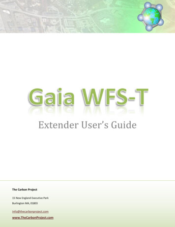 Extender User's Guide - Microsoft