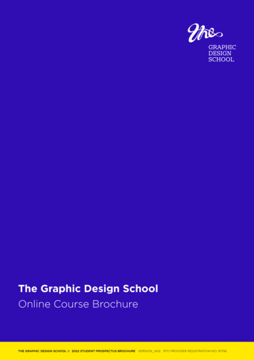 The Graphic Design School Online Course Brochure