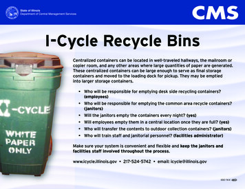 I-Cycle Recycle Bins - Illinois