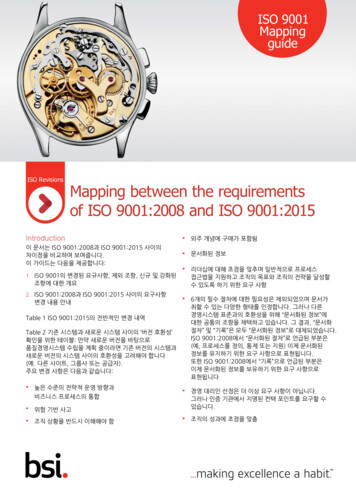 ISO 9001 Mapping Guide - BSI Group
