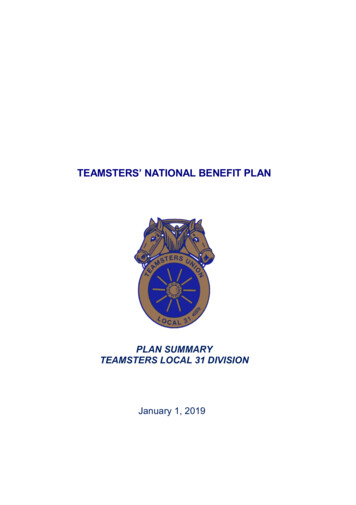 Teamsters' National Benefit Plan