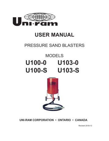 USER MANUAL - Uni-ram Corporation