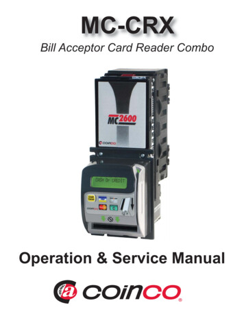Bill Acceptor Card Reader Combo - Vending World