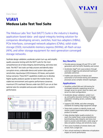 Medusa Labs Test Tool Suite 7 - VIAVI Solutions
