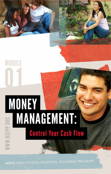 Money Management Module 1 Control Your Cash Flow