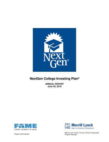 NextGen College Investing Plan