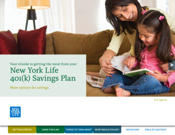 Your EGuide To Getting The Most From Your New York Life 401(k) Savings Plan